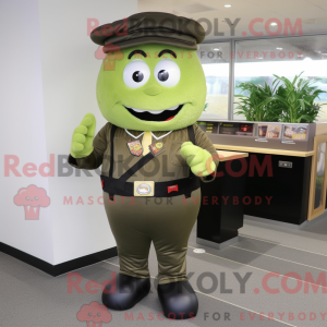 Postava maskota Olive...