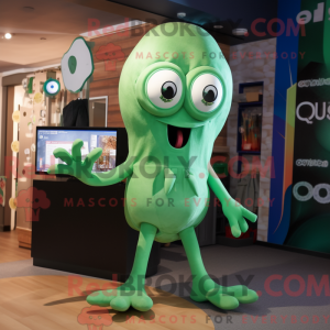 Mascottefiguur van een...