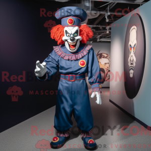 Mascot character of a Navy...