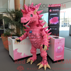 Mascot karakter van een...