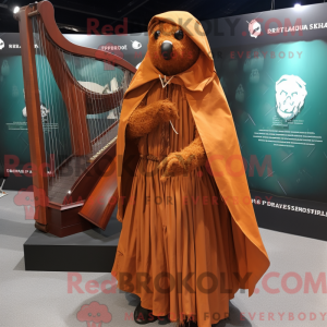 Mascot character of a Rust...