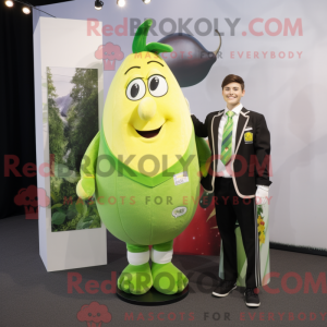 Mascot character of a Lime...