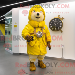 Mascot character of a...