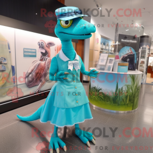 Mascot karakter van een...