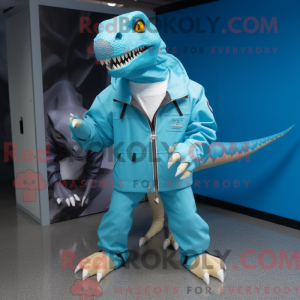 Mascot karakter van een...