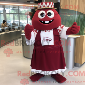 Mascot karakter van een...