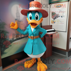 Mascot karakter van een...