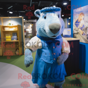 Mascot karakter van een...