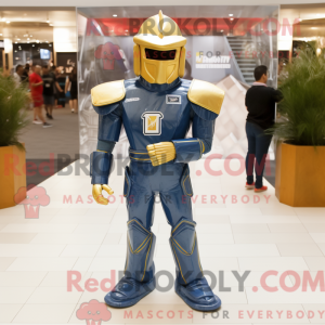 Mascot character of a Gold...