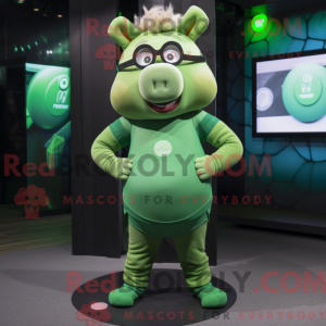 Mascot karakter van een...