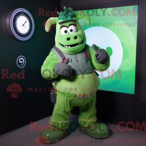 Personnage mascotte d un...