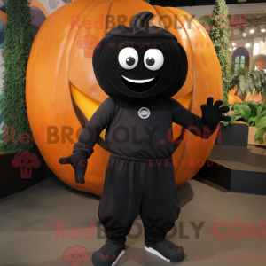 Mascot character of a Black...