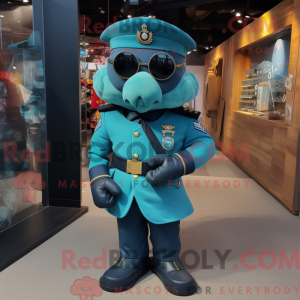 Mascottefiguur van een...