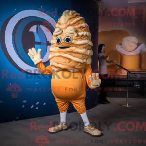 Mascottefiguur van een...