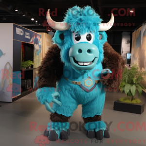 Mascottefiguur van een...