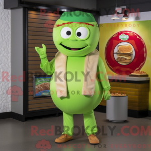Mascot karakter van een...