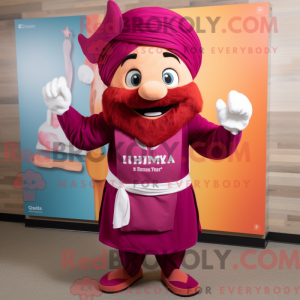 Personnage mascotte d un...