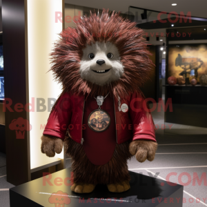 Mascot karakter van een...