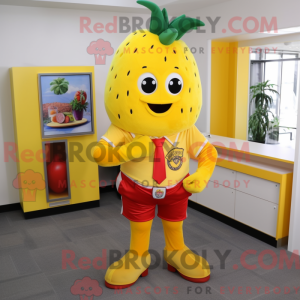 Personagem de máscara de um...