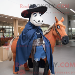 Maskotfigur af en Navy...