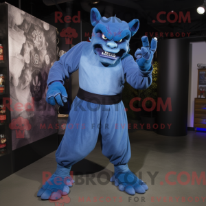 Mascot karakter van een...