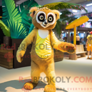 Mascot character of a Gold...