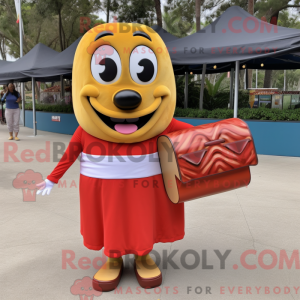Mascot character of a Hot...