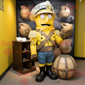 Mascot character of a Lemon...