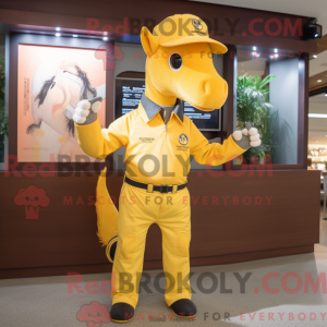 Mascot karakter van een...