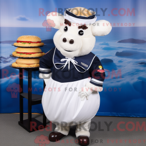 Postava maskota Navy Beef...