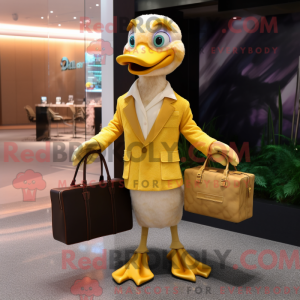 Mascottekarakter van een...