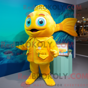 Mascot karakter van een...