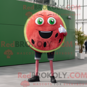 Mascot character of a Rust...