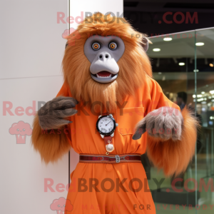 Mascottefiguur van een...