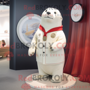Mascot character of a Cream...