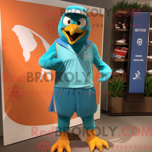 Personnage mascotte d un...