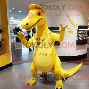 Personagem de máscara de um...