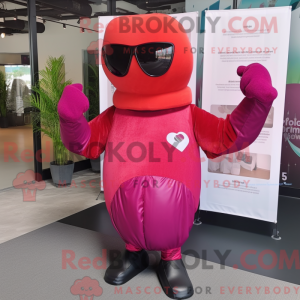 Mascot character of a...