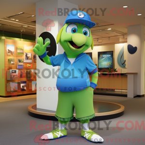 Mascot karakter van een...