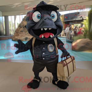 Figura de máscara de uma...