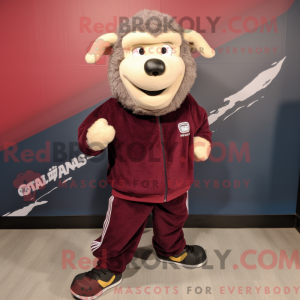 Mascot character of a...
