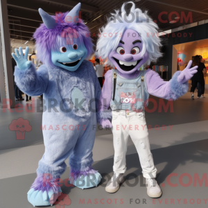 Mascot karakter van een...