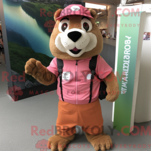 Mascot karakter van een...