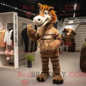 Mascot karakter van een...