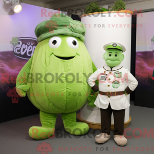 Mascot karakter van een...
