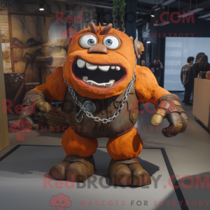 Mascot character of a Rust...