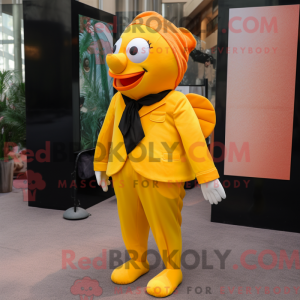 Mascot character of a...