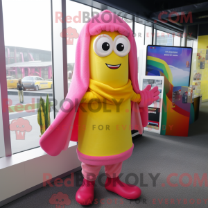 Mascot character of a...