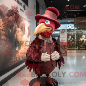 Maskot karakter af en...