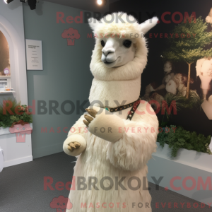 Mascot karakter van een...
